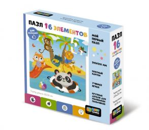 Baby Games.Пазл.16эл.Летние забавы.06786