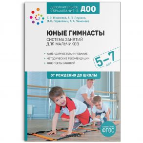 Юные гимнасты. Система занятий для мальчиков 5-7 лет. ФГОС - Леукина А. П., Моисеева Е. В., Первойкин М. С., Чеменева А. А.