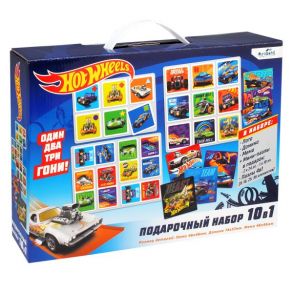 Hot wheels Подарочный набор 10в1.06738