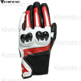 Перчатки Dainese MIG 3, Черно-бело-красные