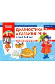 Диагностика и развитие речи детей 2-4 лет. Наглядный материал. ФГОС ДО / Громова Ольга Евгеньевна, Соломатина Галина Николаевна