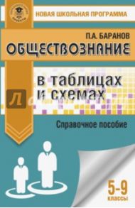 Обществознание. 5-9 классы. Справочное пособие в таблицах и схемах / Баранов Петр Анатольевич