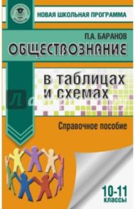 Обществознание в таблицах и схемах. 10-11 классы / Баранов Петр Анатольевич