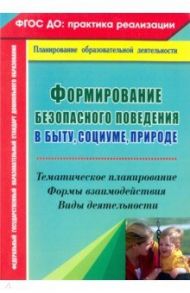 Формирование безопасного поведения в быту, социуме, природе. Тематическое планирование / Равчеева Ирина Павловна, Журавлева Валентина Васильевна