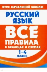 Русский язык. 1-4 класс. Все правила в таблицах и схемах / Жуковина Е. А.