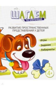 Шагаем по клеточкам. Развитие пространственных представлений у детей 4-6 лет. ФГОС ДО / Модель Наталья Александровна