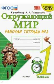 Окружающий мир. 1 класс. Рабочая тетрадь № 2 к учебнику А. А. Плешакова. ФГОС / Соколова Наталья Алексеевна