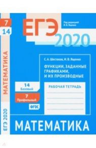 ЕГЭ-2020. Математика. Функции, заданные графиками, и их производные. Задачи 7(проф.ур.), 14(баз.ур) / Ященко Иван Валериевич, Шестаков Сергей Алексеевич