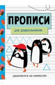 Занимаемся на каникулах. Прописи для дошкольников