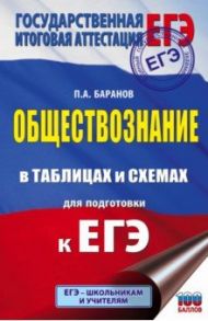 ЕГЭ Обществознание в таблицах и схемах для подготовки к ЕГЭ. 10-11 классы / Баранов Петр Анатольевич