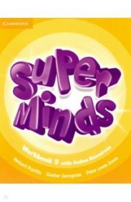 Super Minds. Level 5. Workbook with Online Resources / Puchta Herbert, Gerngross Gunter, Lewis-Jones Peter