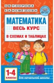 Математика. Весь курс начальной школы в схемах и таблицах. 1-4 класс / Узорова Ольга Васильевна, Нефедова Елена Алексеевна