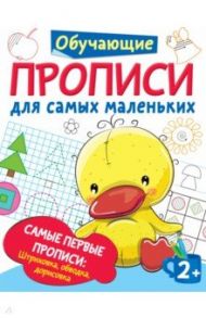 Самые первые прописи. Штриховка, обводка, дорисовка / Дмитриева Валентина Геннадьевна