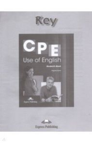 CPE Use Of Engl 1 For The Revis Cambri Profici KEY / Evans Virginia