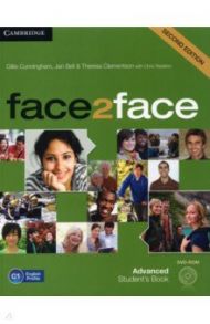 Face2Face. Advanced. Student's Book with DVD-ROM / Cunningham Gillie, Bell Jan, Clementson Theresa