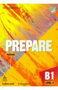 Prepare. B1 Level 4. Workbook + Downloadable Audio / Jones Gareth