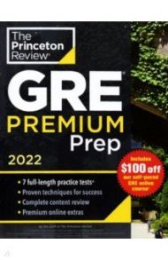 Princeton Review GRE Premium Prep, 2022