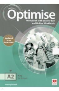 Optimise. Updated. A2. Workbook with Answer Key and Online Workbook / Bowell Jeremy