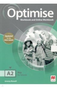 Optimise. Updated. A2. Workbook without Key with Online Workbook / Bowell Jeremy