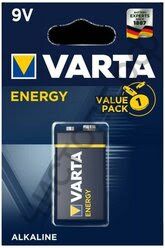 VARTA ENERGY 6LR61/1B (КРОНА-алкалин) 4122 229 411 ( 10)
