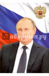 Постер "Президент РФ - В. В. Путин". А4 (44886)