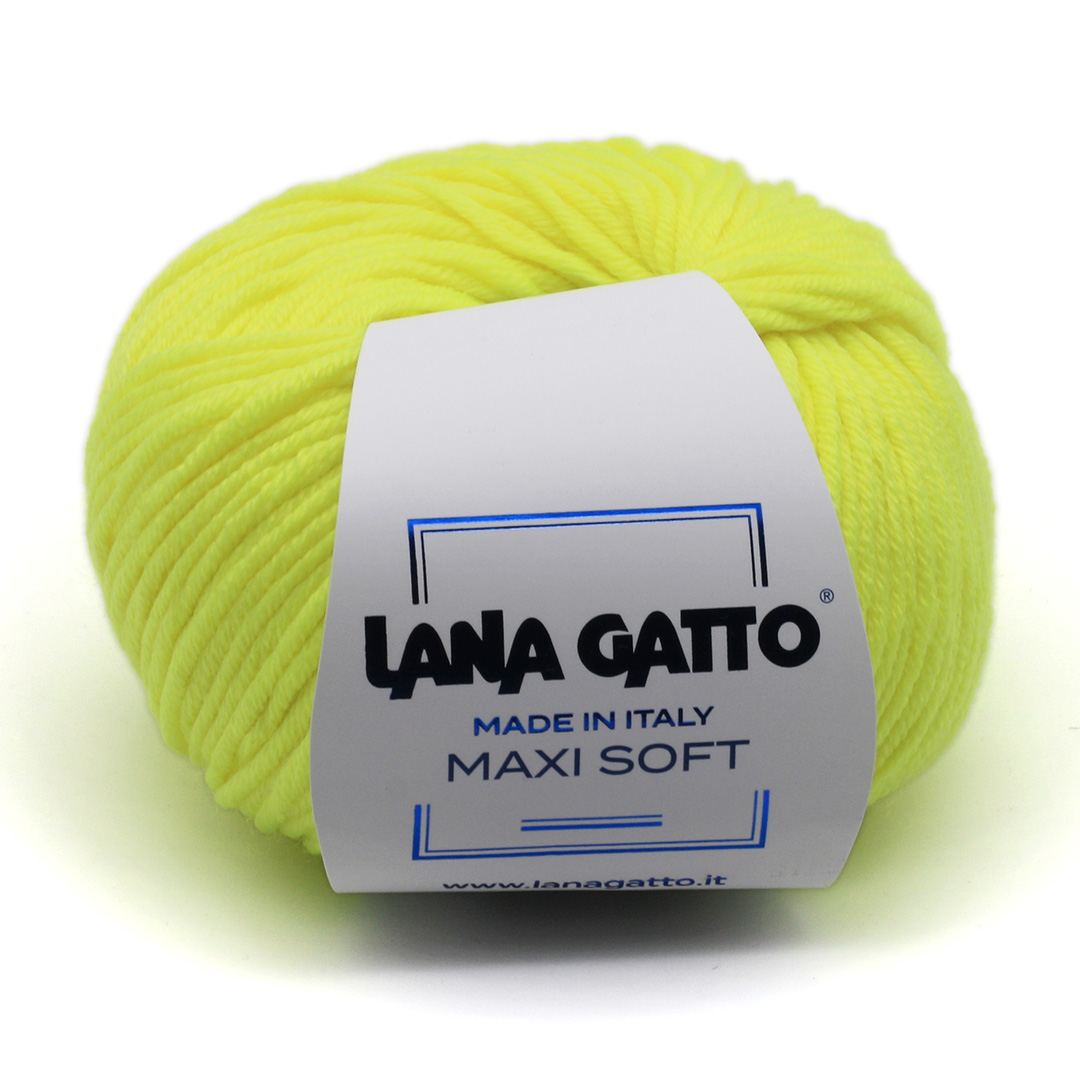 Lana Gatto Maxi soft Fluo A1787 желтый неон