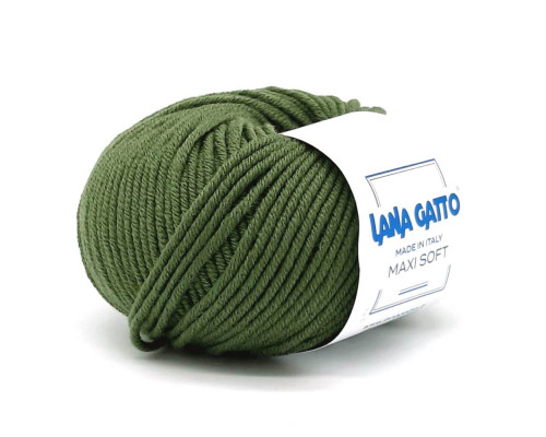 Lana Gatto Maxi soft 13278 Оливковый