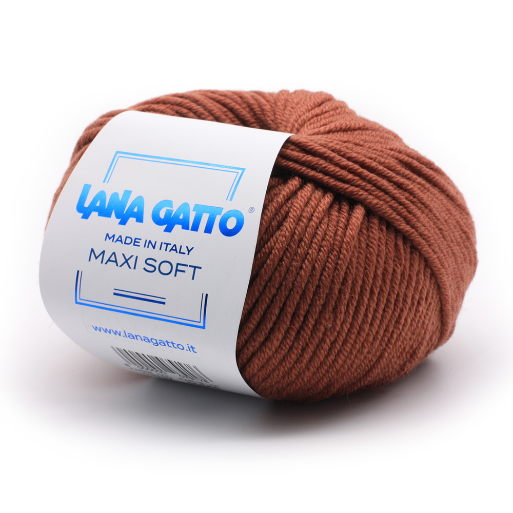 Lana Gatto Maxi soft 13737 Красное дерево