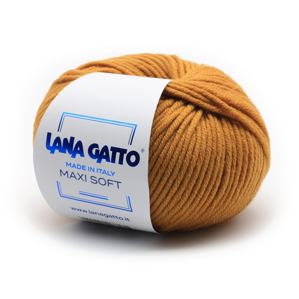 Lana Gatto Maxi soft 14468 Золотая горчица