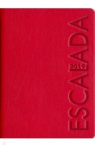 Ежедневник датированный на 2019 год "Буйвол" (А5, 176 листов, красный) (47541)