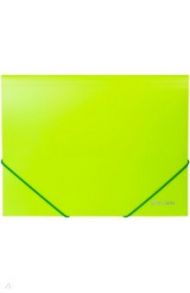 Папка на резинках Neon, зеленая (227460)