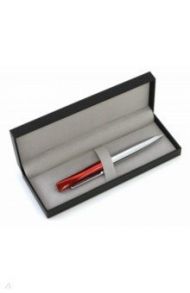 Ручка шариковая с поворотным механизмом LAGOS красная вставка (M-7404-70)