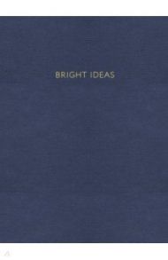 Блокнот "Bright Ideas" (96 листов, А5, в точку, синий)