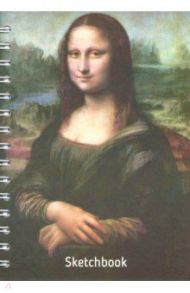 Скетчбук "Да Винчи. Мона Лиза" (100 листов, А5)