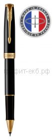 Ручка-роллер Parker Sonnet Core LagBlack GT черный лак Т539 1931496