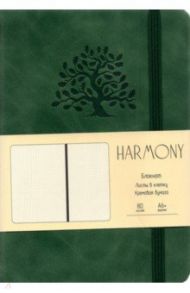 Блокнот Harmony. Еловый, А6+, 80 листов, клетка
