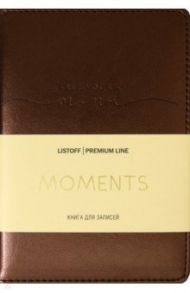 Книга для записей Moments 2, А6+, 80 листов, линия