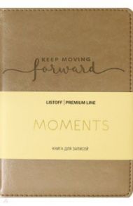 Книга для записей Moments 4, А6+, 80 листов, линия