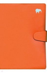 Ежедневник недатированный Icon, А5, 160 листов, оранжевый