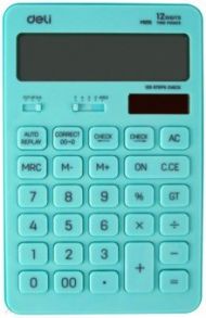 Калькулятор настольный Touch, 12-разрядный, голубой