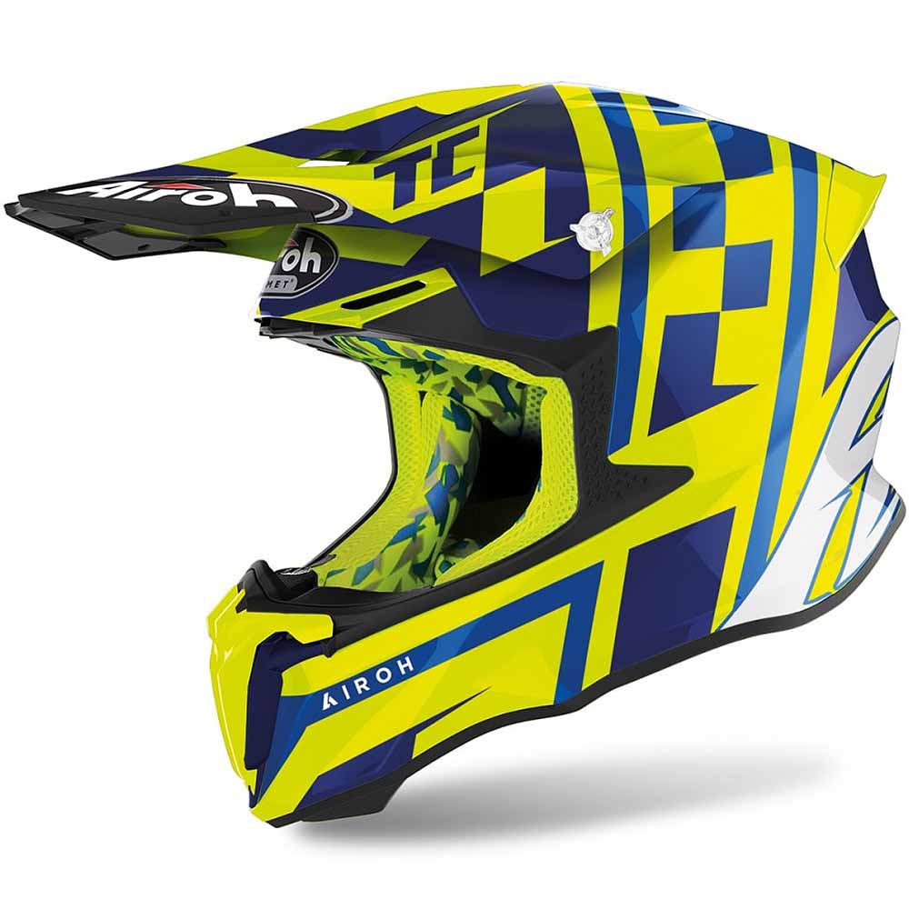 Airoh Twist 2.0 TC21 Yellow Gloss шлем внедорожный