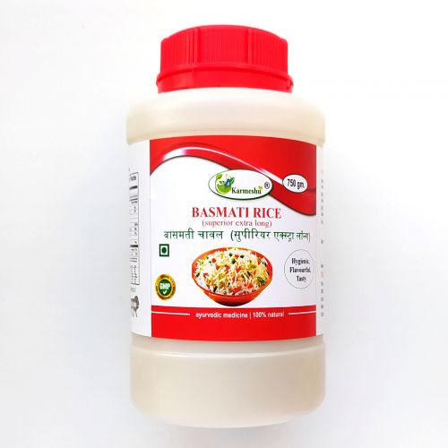 Рис Басмати Супер (банка) | Rice Super Basmati | 750 г | Karmeshu