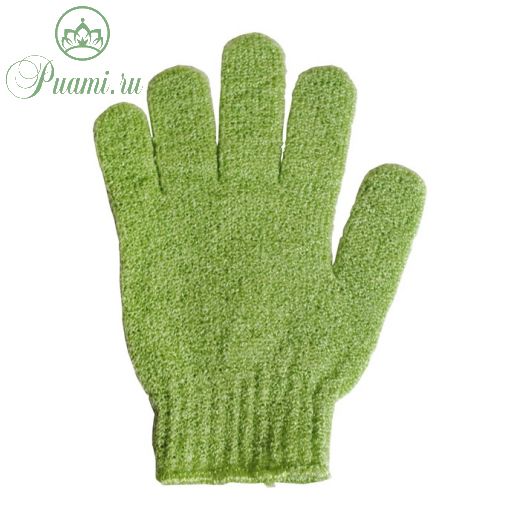 Мочалка Beauty Format перчатка, для мытья и массажа, синтетика