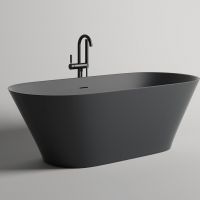 Отдельностоящая ванна из искусственного камня Salini Mona 180х80 схема 5