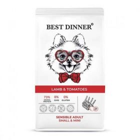 Best Dinner Adult Sensible Mini Lamb & Tomatoes  (Бест Диннер Сенсибл для мини пород собак Ягненок + Томат)
