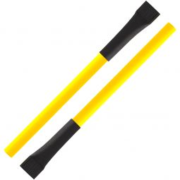 эко ручки желтые с черным