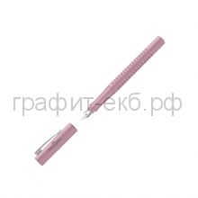 Ручка перьевая Faber-Castell Grip 2010 F дымчато-розовый 140826