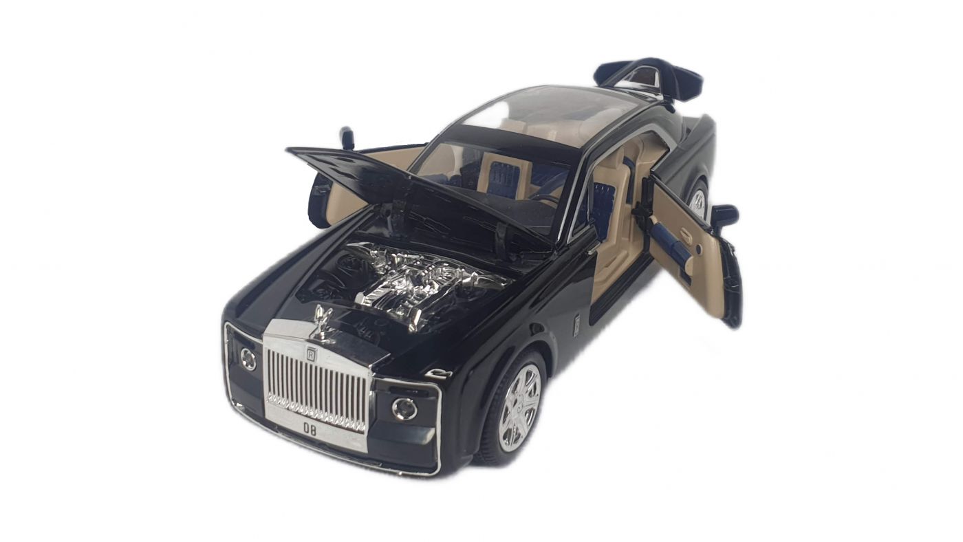 Модель металлическая Лимузин Rolls-Royce Sweptail 1/24 свет, звук M929E
