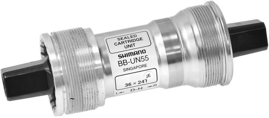 Каретка Shimano BB-UN55, 68/118мм, без болтов под квадрат