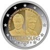 100 лет вступления на трон Великой Герцогини Шарлотты 2 евро Люксембург 2019 UNC